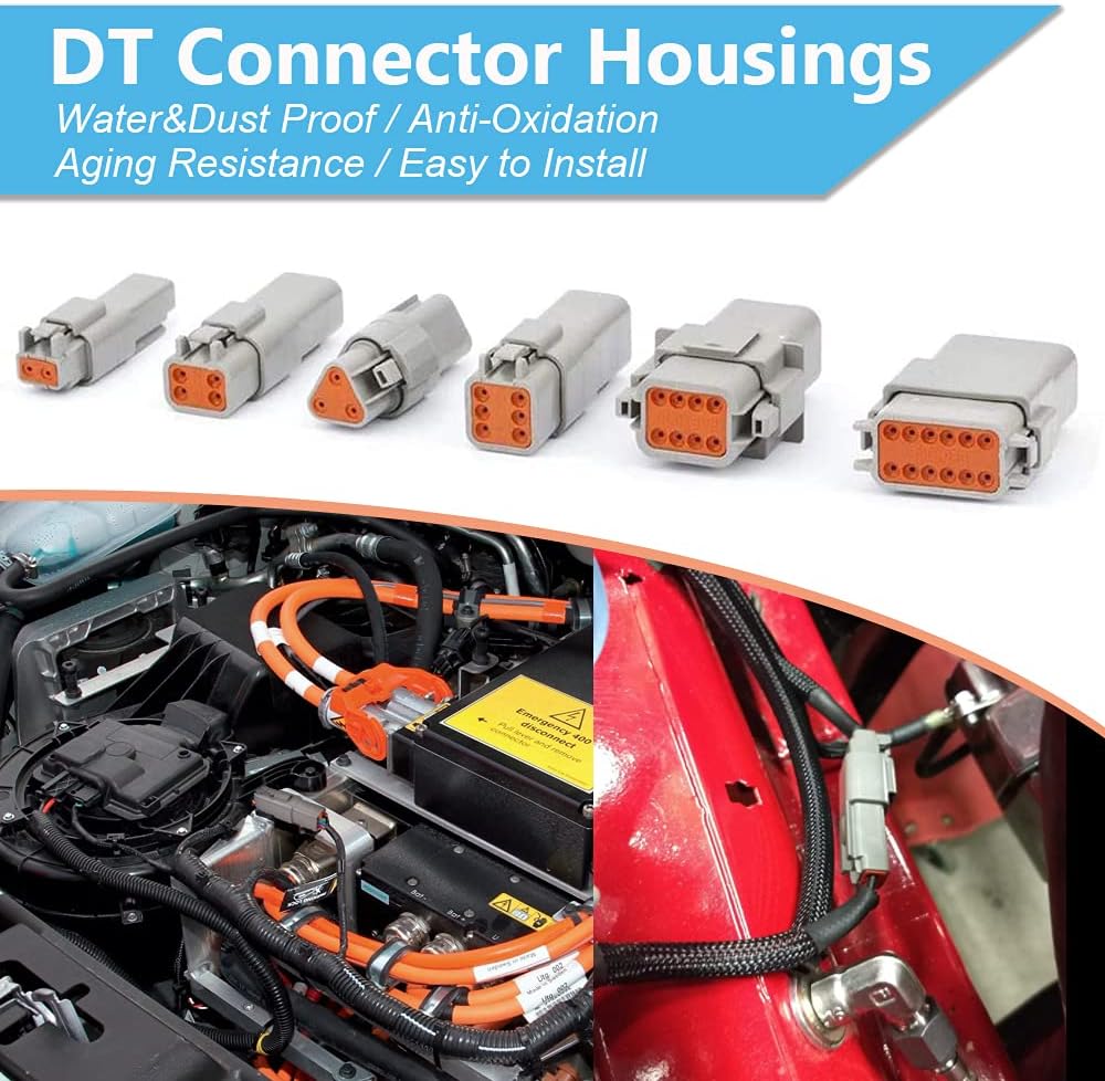 699Pcs Gray Waterproof Deutsch Connector Kit K3385