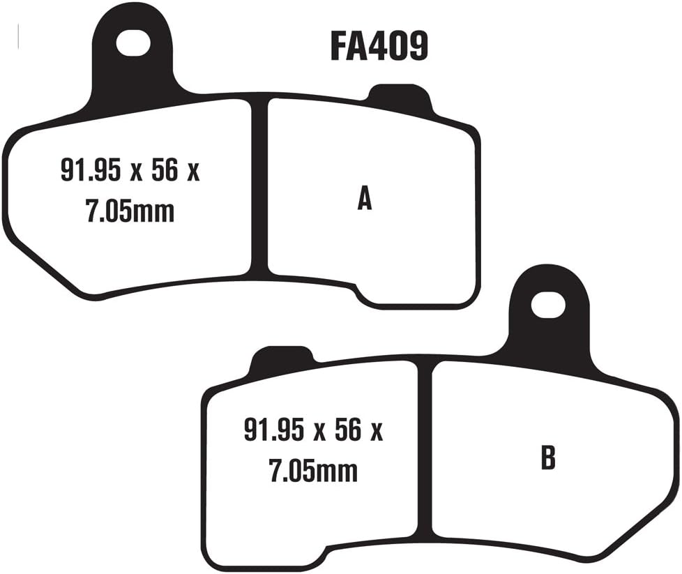 Complete Double-H Sintered Brake Pad Change Kit O17986