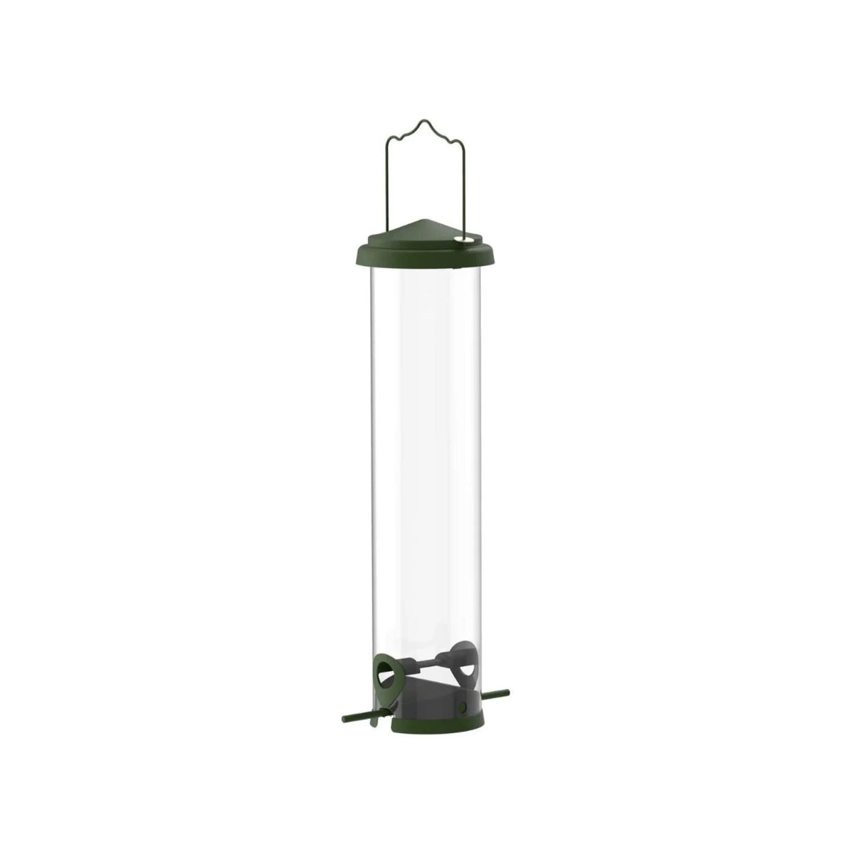 Squirrel Resistant X7 Feeder, Powder-Coated Forest Green Finish H80162