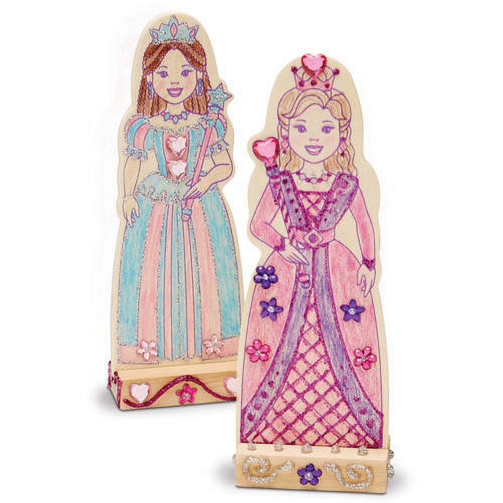 Wooden Princess Dolls Craft Kit E74491