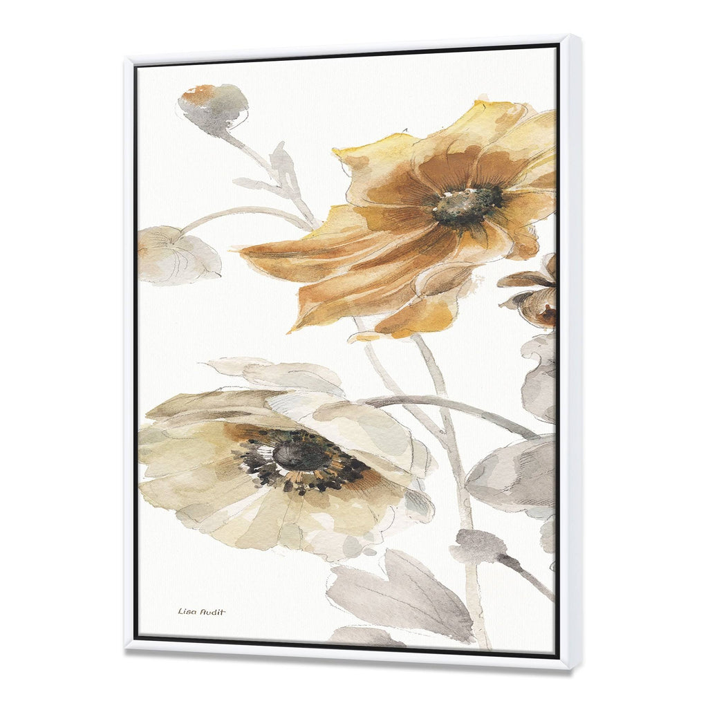 Grey Framed Canvas - 30 in. Wide x 40 in. High U7228