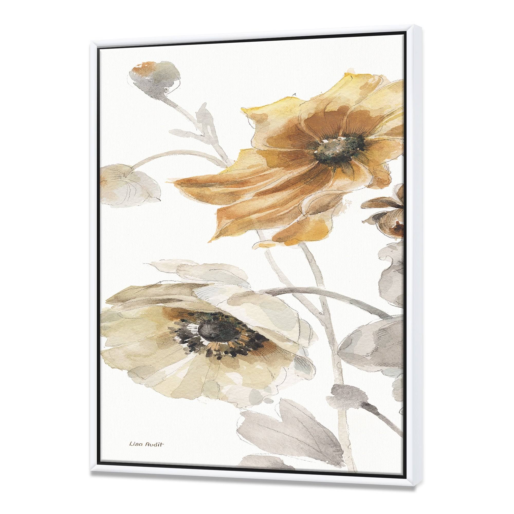 Grey Framed Canvas - 30 in. Wide x 40 in. High U7228