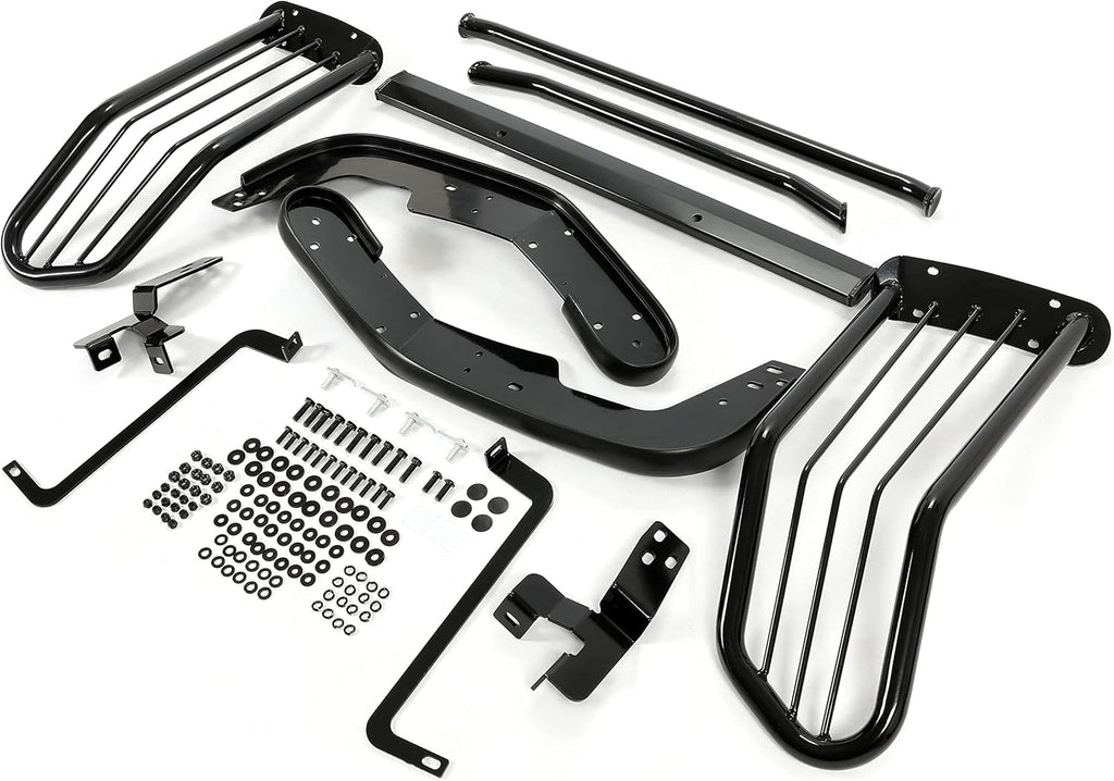 Black Steel Front Bumper Grille Brush Guard A449668