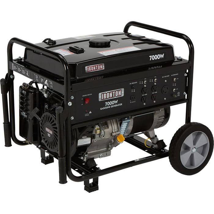Portable Generator with Wheel Kit - 7000 Surge Watts, 5500 Rated Watts R15074