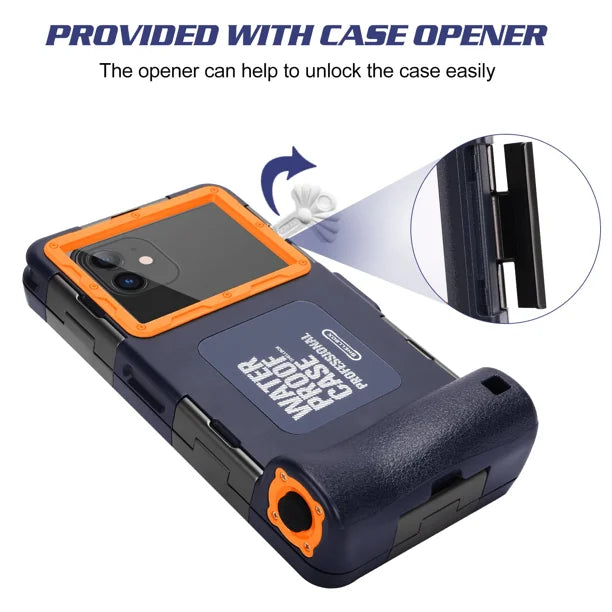 Waterproof Protective Case for Phones Up to 6.9 Inch J33743