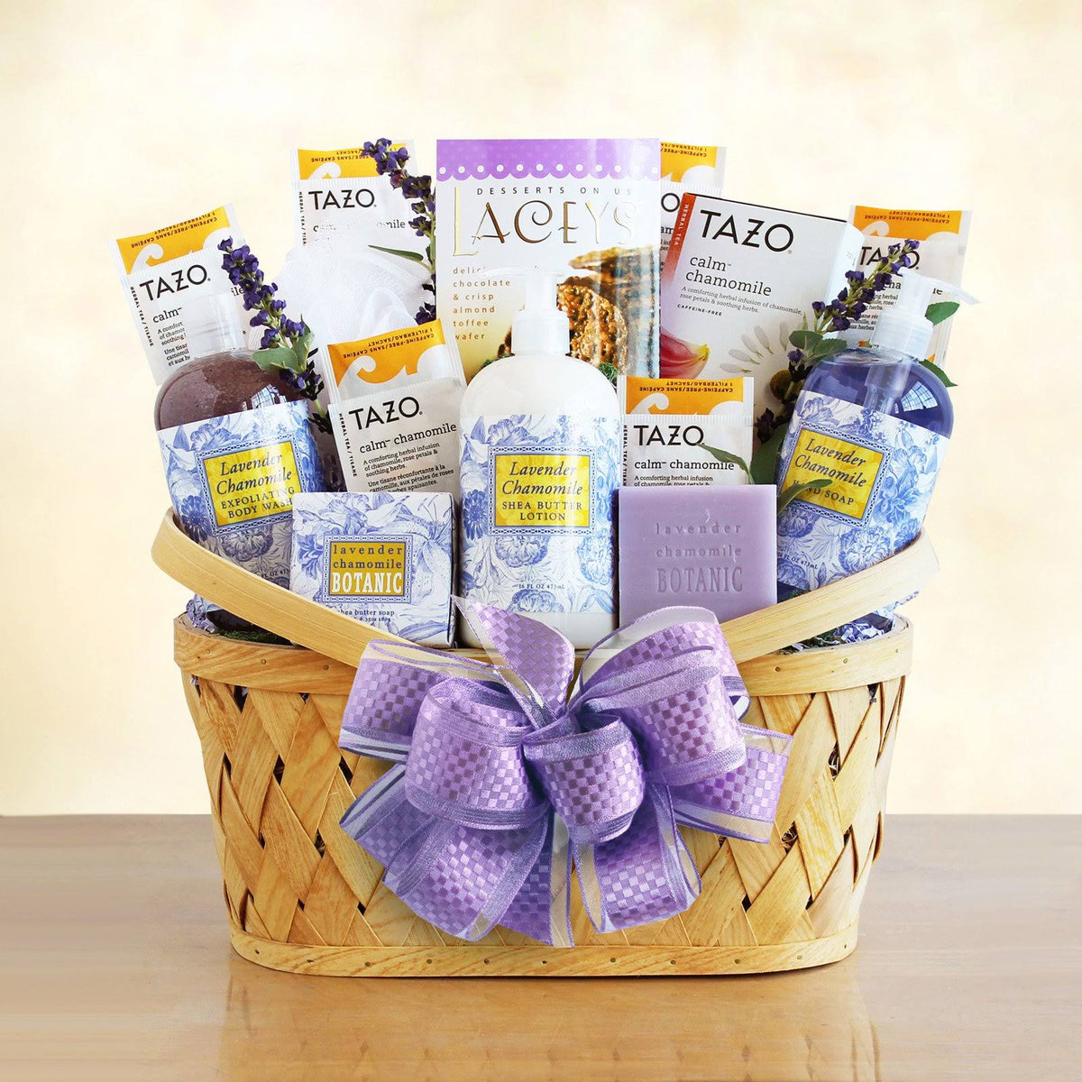 Lavender Spa Gift Basket J114