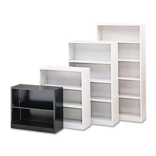 Metal Bookcase Three-Shelf Putty U2830