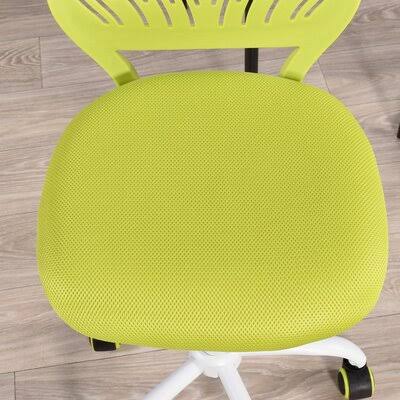 Turquoise Mesh Adjustable Swivel Office Chair G75883