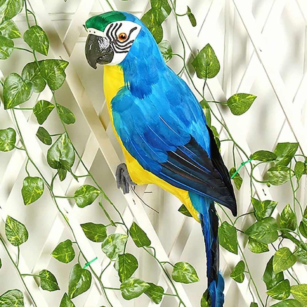 RED 35CM Parrot Figurine H63167