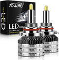 9005 9006 LED Headlight Bulbs, 6000K Cool White, HB3 HB4, IP68 Waterproof, Pack of 2 E80693