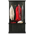 Solid Wood Hall Tree with Bench H82456