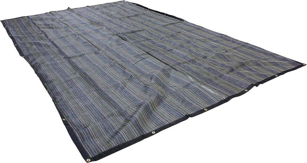 12'x26' 10oz Multi Mesh Tarp PVC Coated Poly Shade Netting Z204980