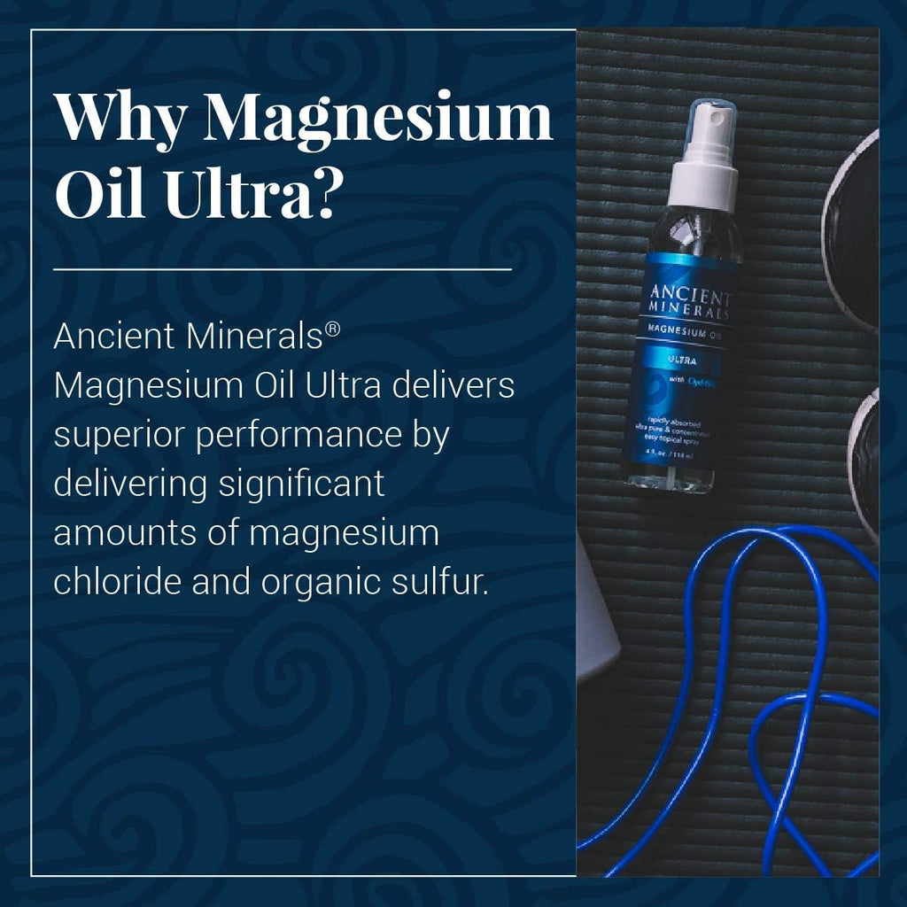 Magnesium Oil Ultra with OptiMSM, Refill 33.8 oz. Pack of 2 E290676