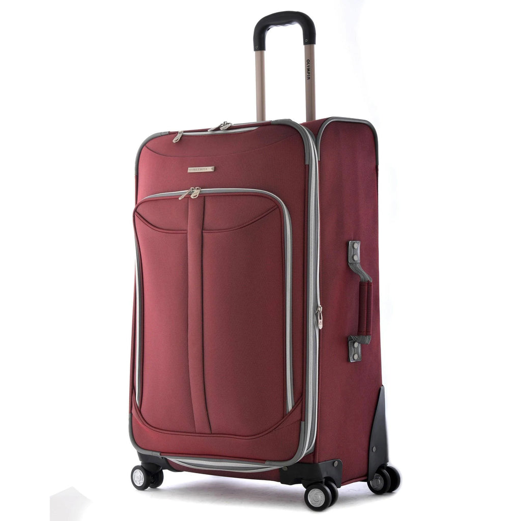 Red 25 inch Expandable Vertical Rolling Case V274