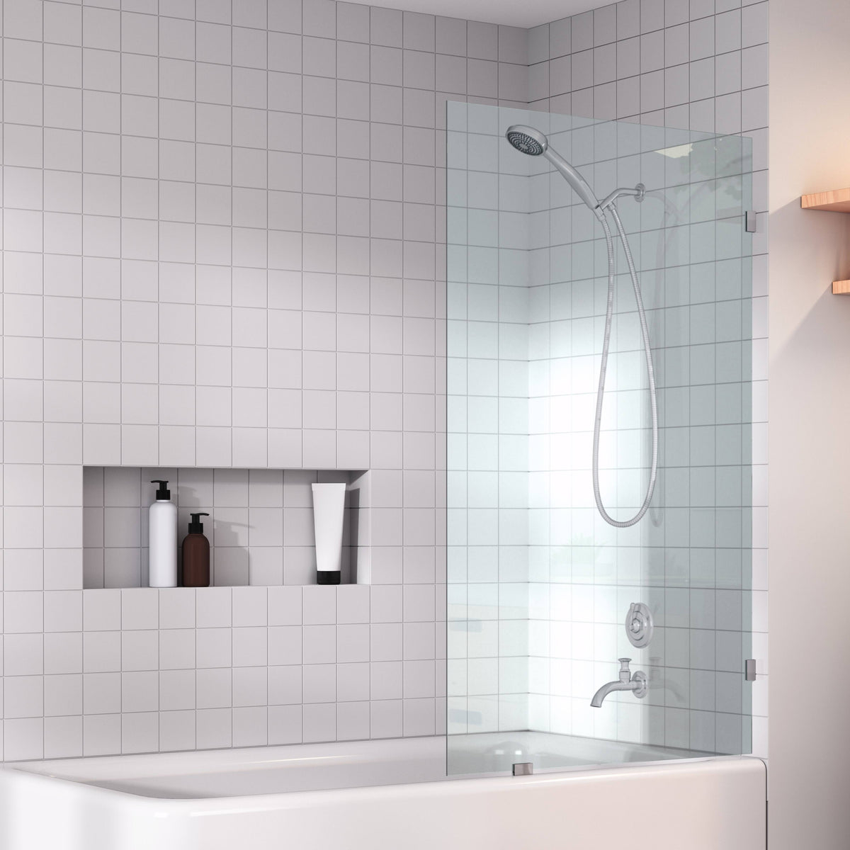 Frameless Shower Bath Fixed Panel E133301