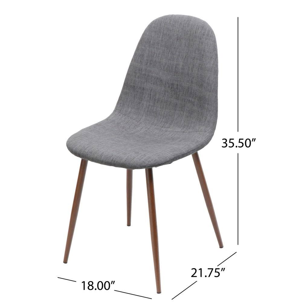 Blue Fabric Dining Chair Set of 2 V635603