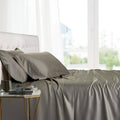 Gray California King Bamboo Viscose Sheet Set W440