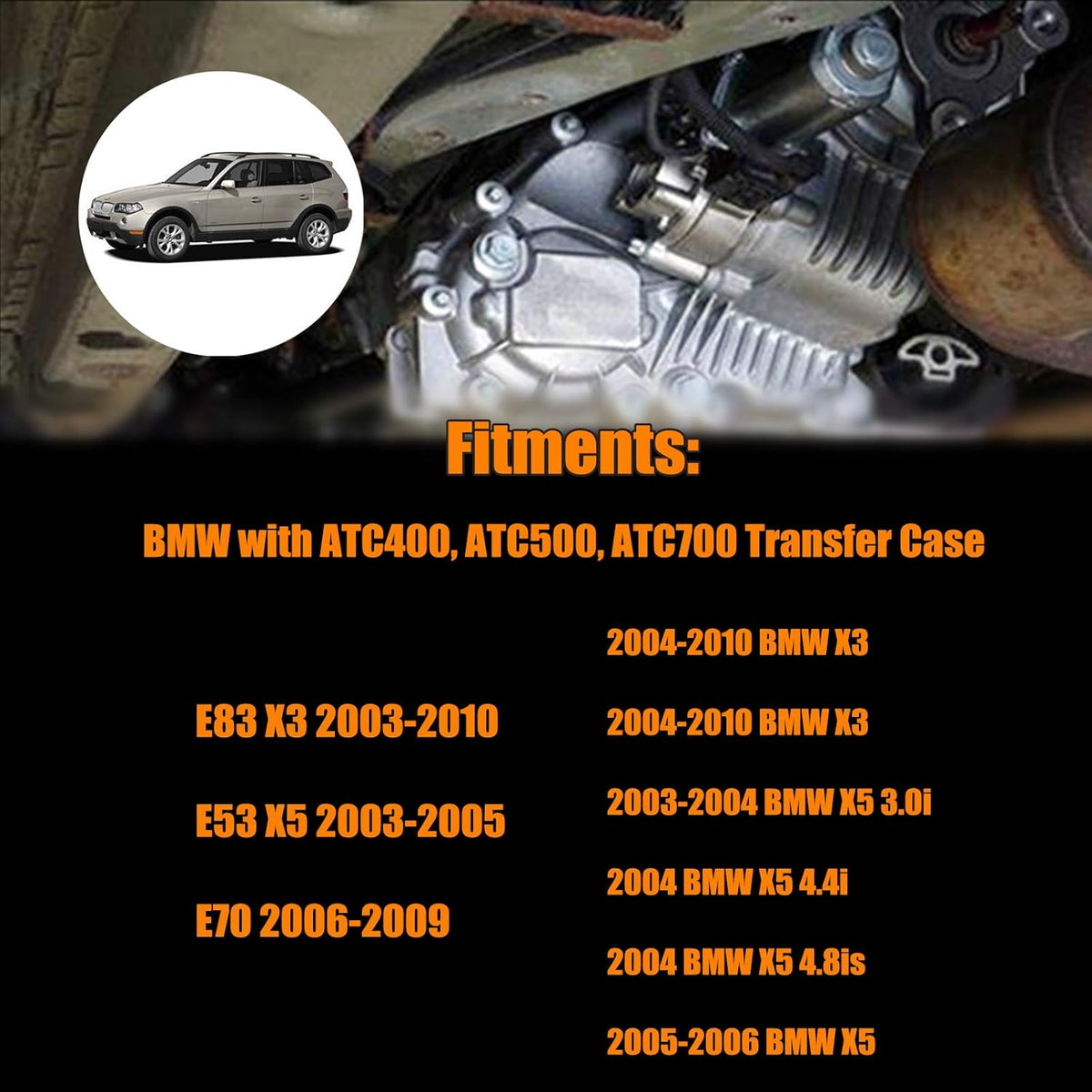 Transfer Case Shift Actuator for E53 X5 E83 X3 Z978600