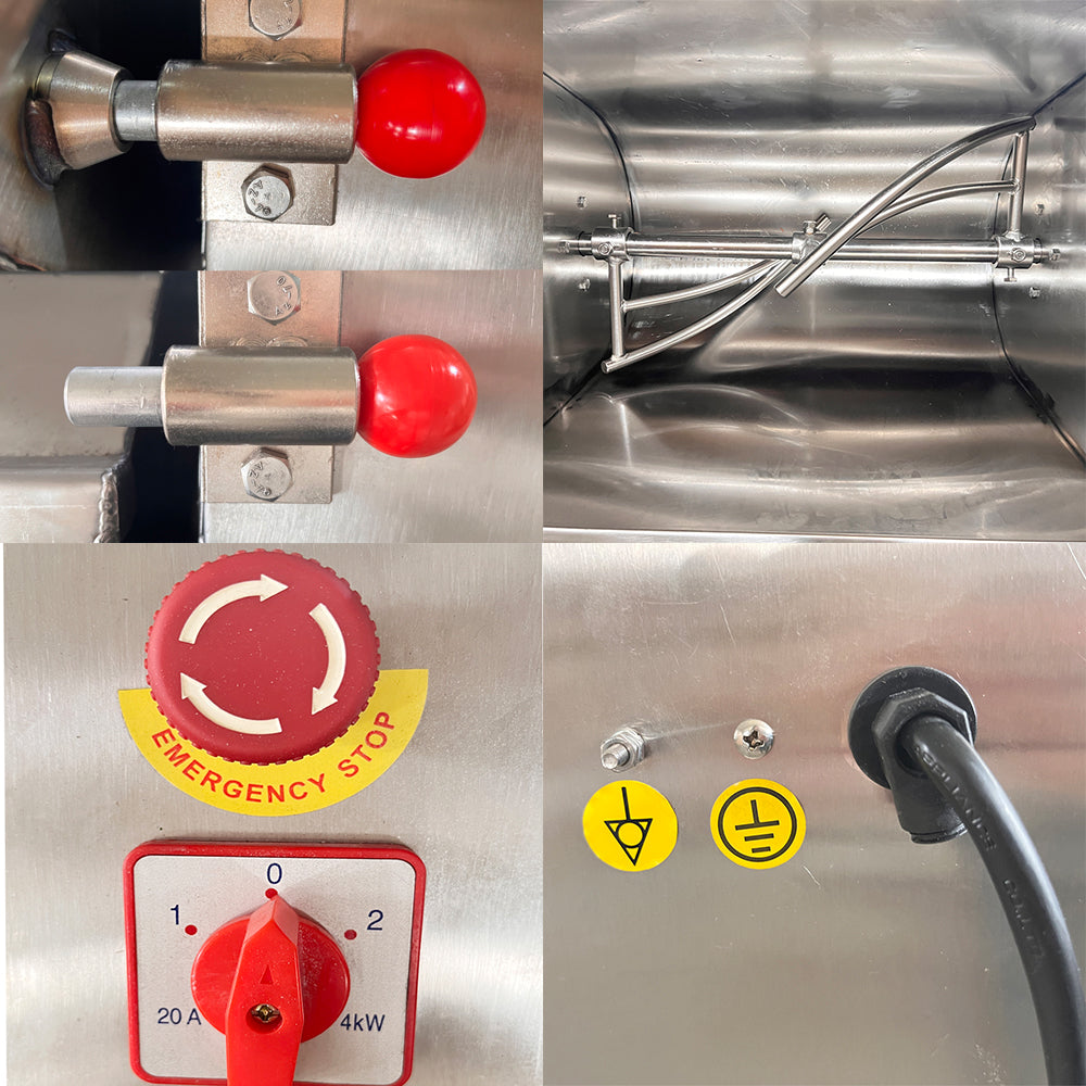 50KG Commercial Electric Dough Mixer Kneading Machine S575