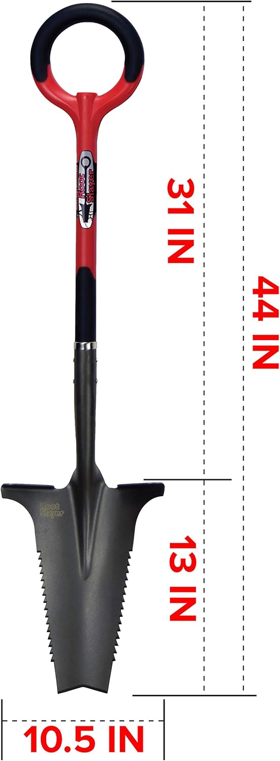 Red Pack of 2 Root Slayer Shovel N4914
