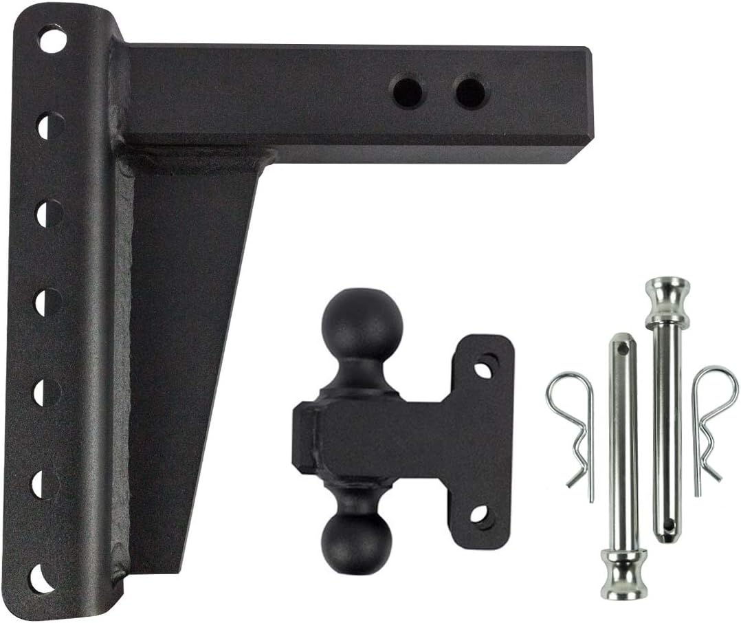2.0" Adjustable Heavy Duty Trailer Hitch with Dual Ball K2068