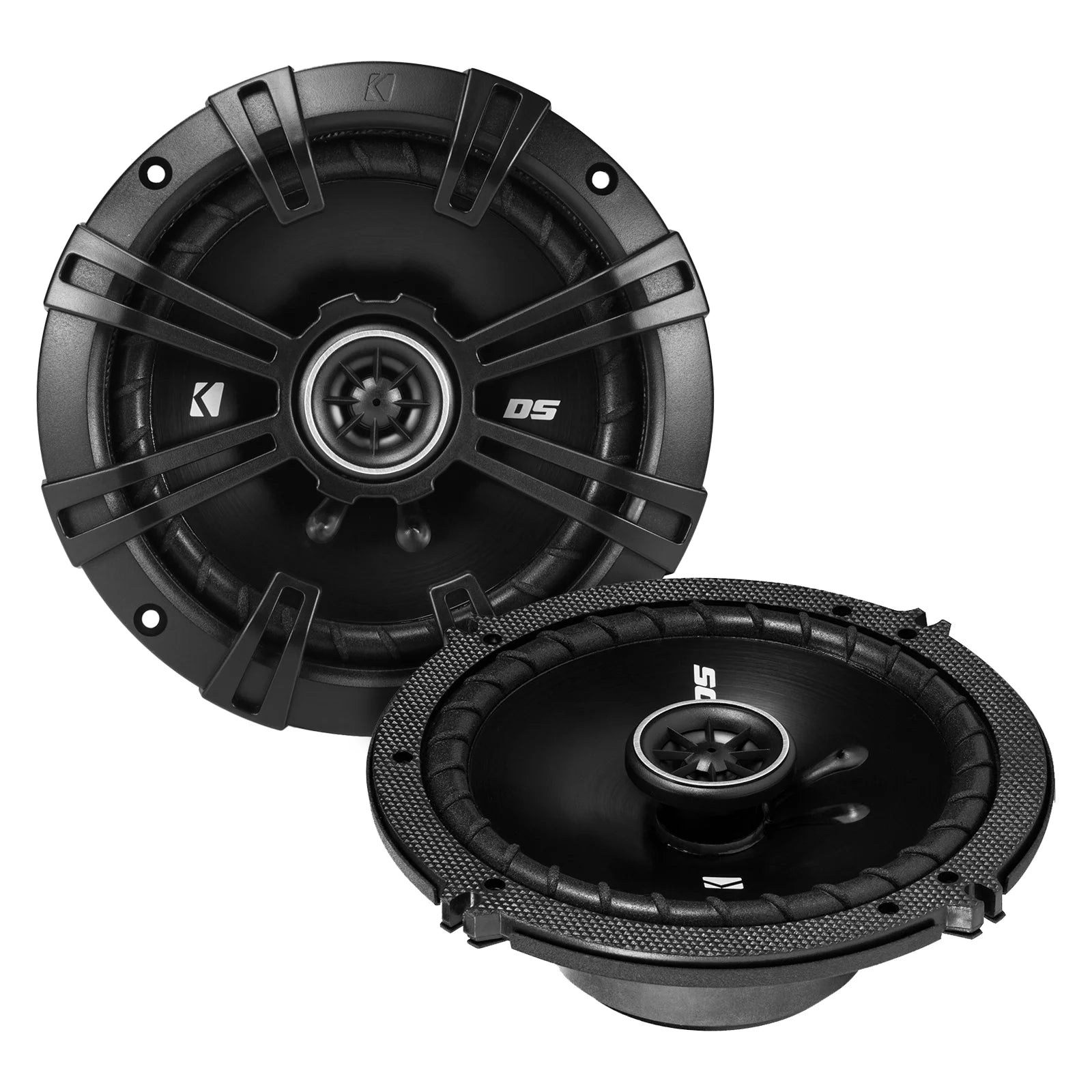 6.5" 240 Watt 2-Way Coaxial Speakers, Speaker Harness, 16 Gauge 50 Foot Speaker Wire K868