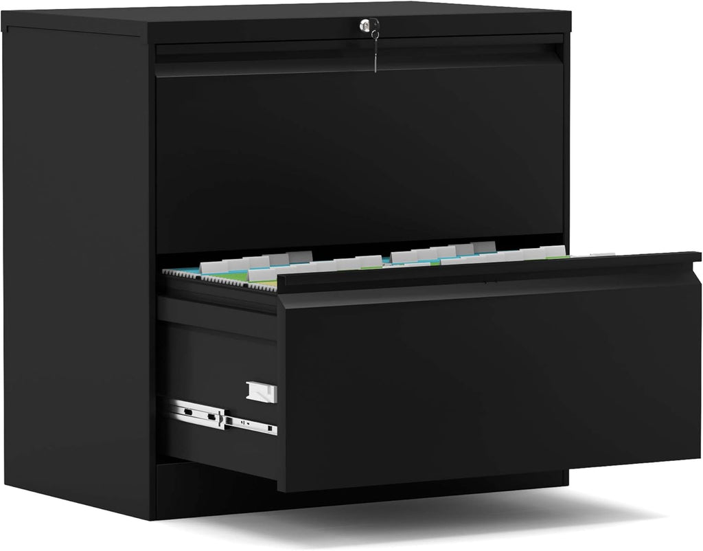 3 Drawer Locking Metal Filing Cabinet W358