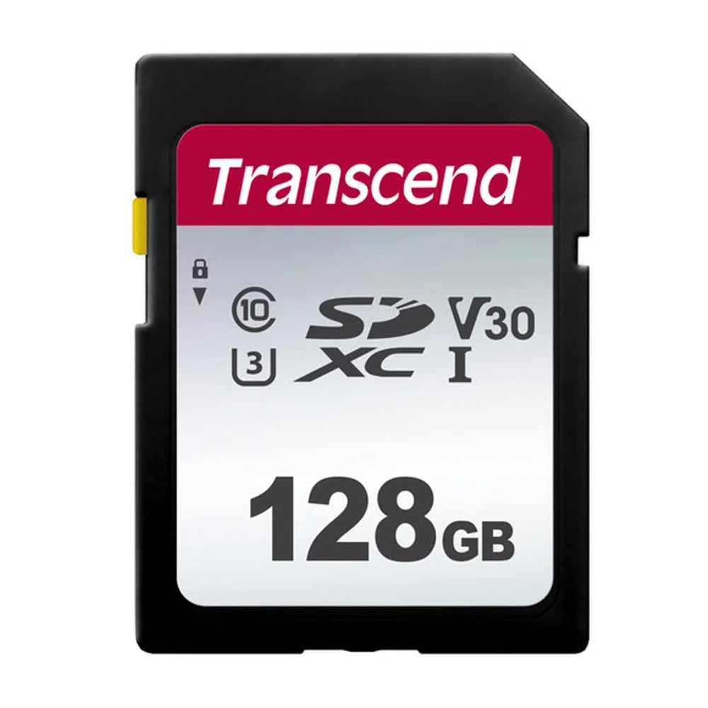2 Transcend 128GB UHS-I U3 SD Memory Cards O997974