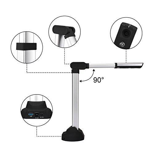 Document Camera with HD CMOS Sensor and OCR Function T38510