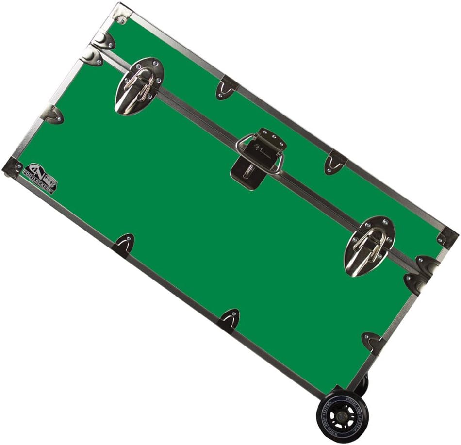 Hot Pink 32 x 18 x 16.5 Inches Lockable Trunk with Wheels I3291