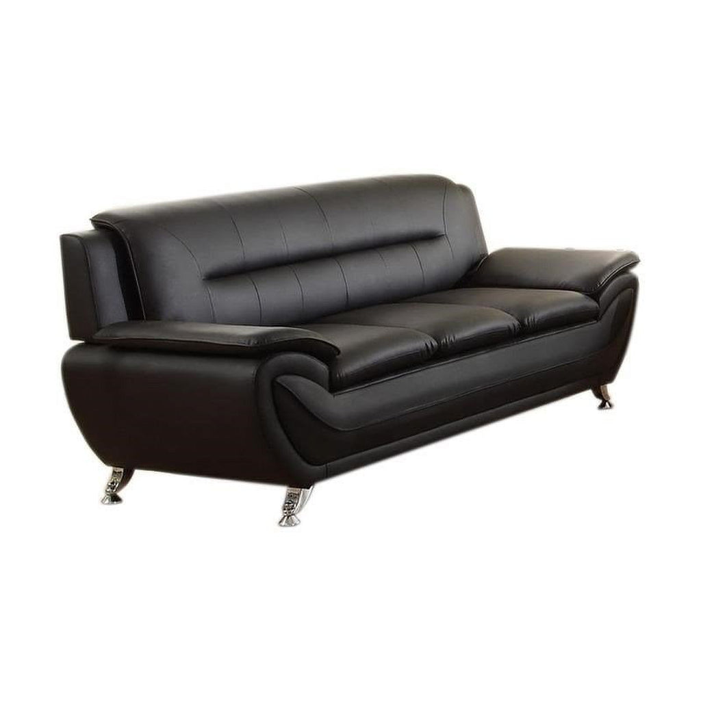3 Piece Black Living Room Set J659
