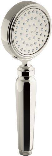 Vintage Nickel Single-Function Handshower N485591