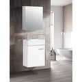 Glossy White Bathroom Vanity E891776