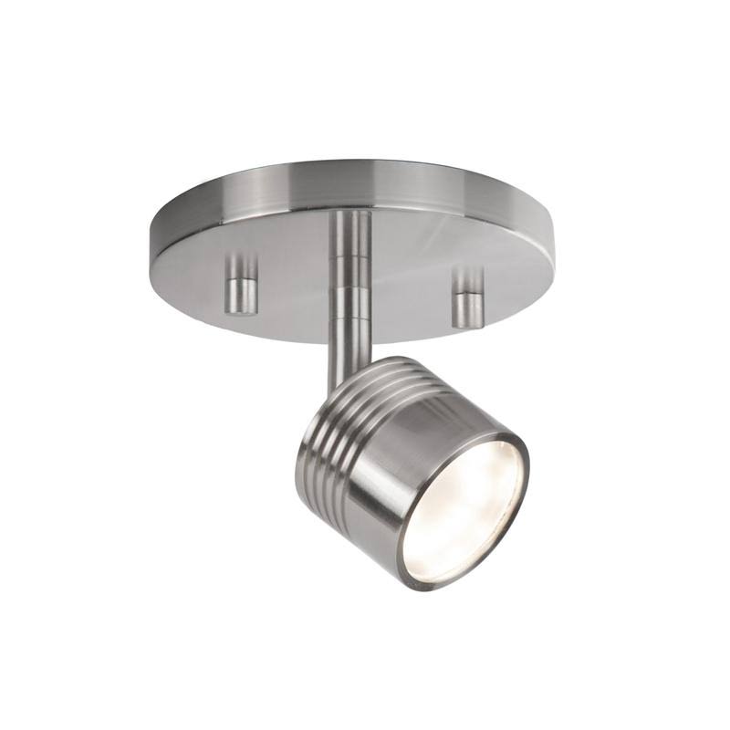 Brushed Nickel LED Fixed Track B59454
