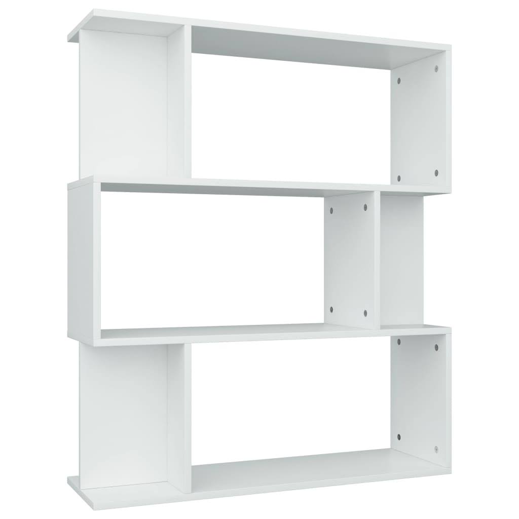 Gray Book Cabinet Room Divider Chipboard P339831