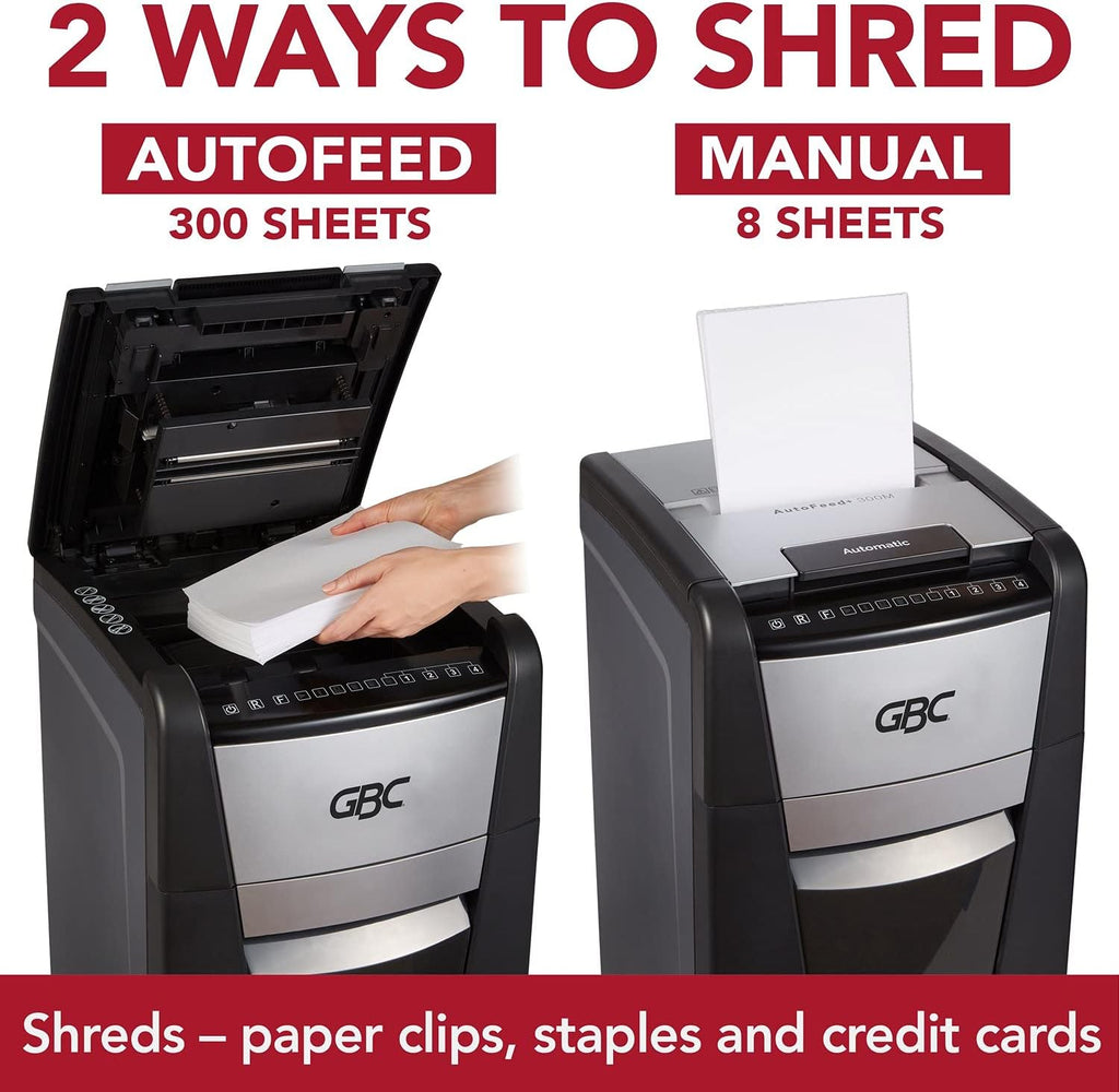 Auto Feed+ 230 Sheet Capacity Micro-Cut Paper Shredder O35245
