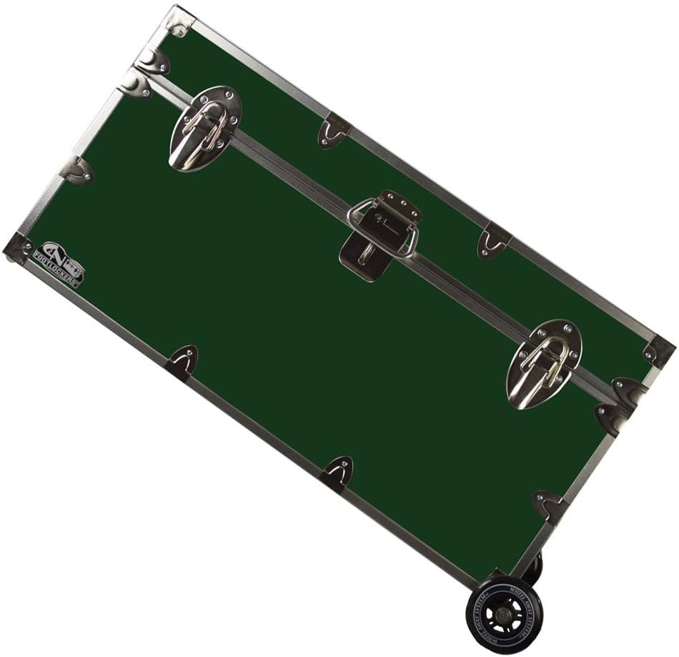 Hot Pink 32 x 18 x 16.5 Inches Lockable Trunk with Wheels I3291