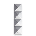 Three-In-One Metallic Silver Cigar Punch W4350
