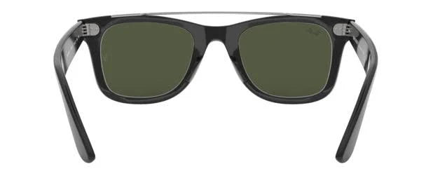 Black/Green Sunglasses K422