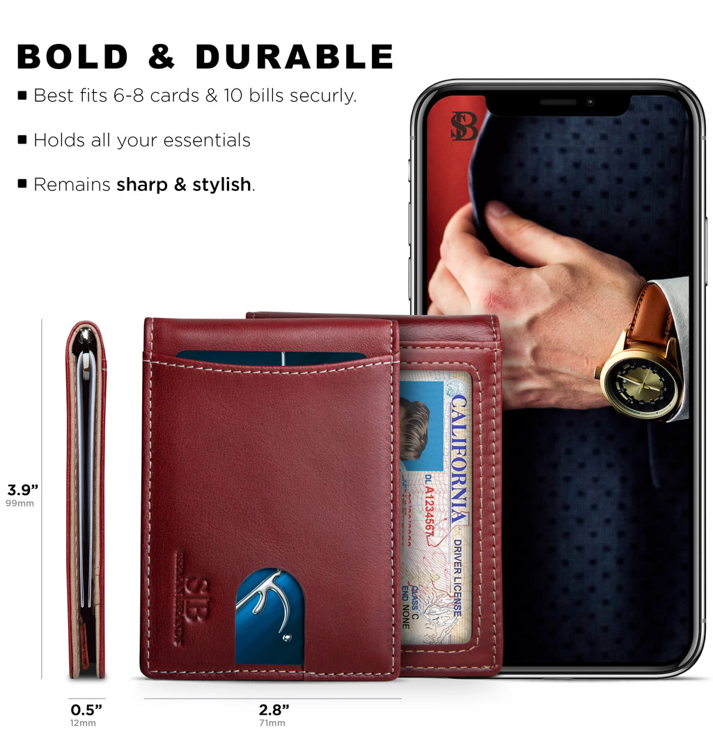 Slim Wallet RFID Blocking Card Holder J99275