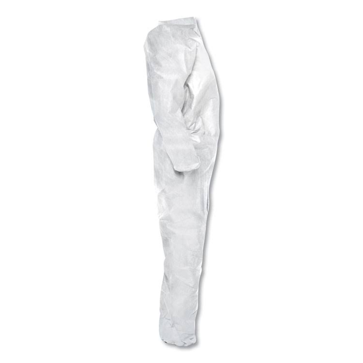 White Breathable Particle-Pro Coveralls Zip XL 24/Carton B52444