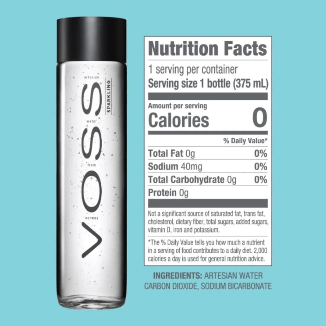 375 Ml Glass Bottled Water 12.7 Fl Oz (Pa Of 9) G867