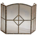 Rustic Fireplace Screen S83464
