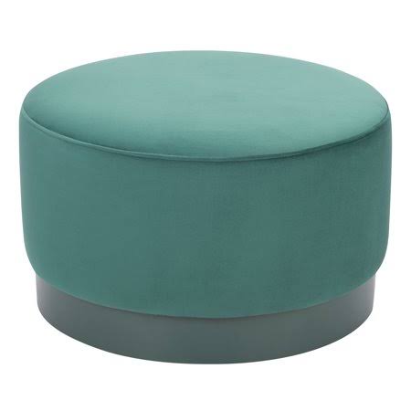 Green Round Ottoman N37784