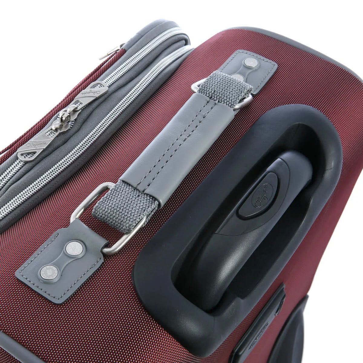 Red 25 inch Expandable Vertical Rolling Case V274