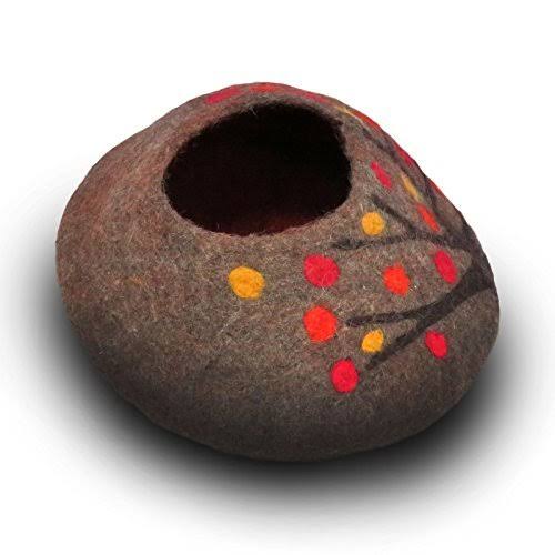 Wool Cat Cave and Bed L4709