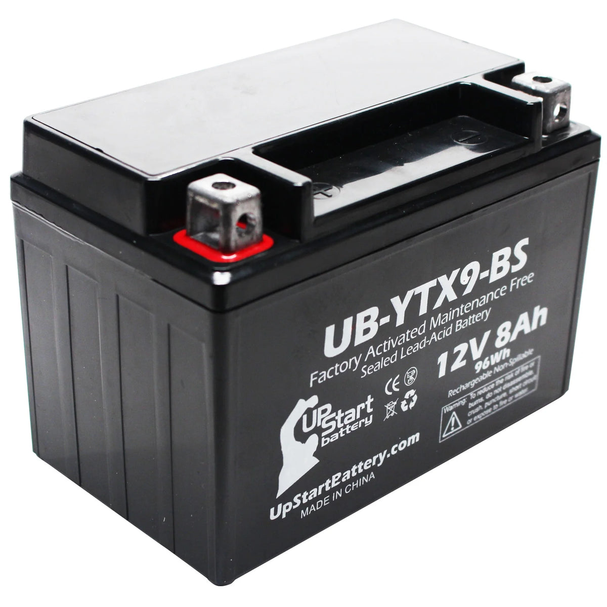 Motorcycle Battery 12V 8Ah UB-YTX9-BS H819646
