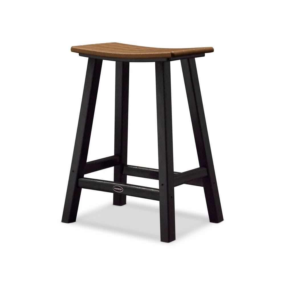 White Sunset Red Bar Stool D2466