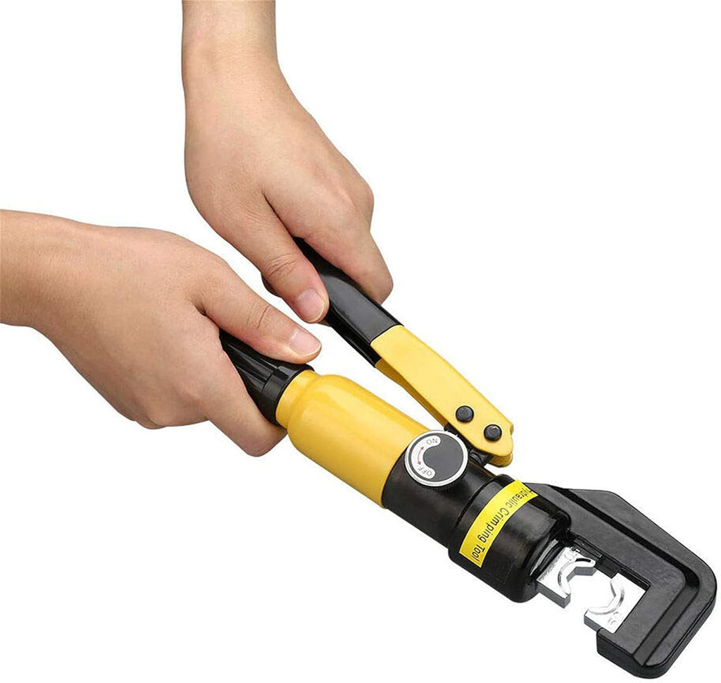 10 Ton Hydraulic Wire Crimping Tool 8 Dies Pack of 2 W391057