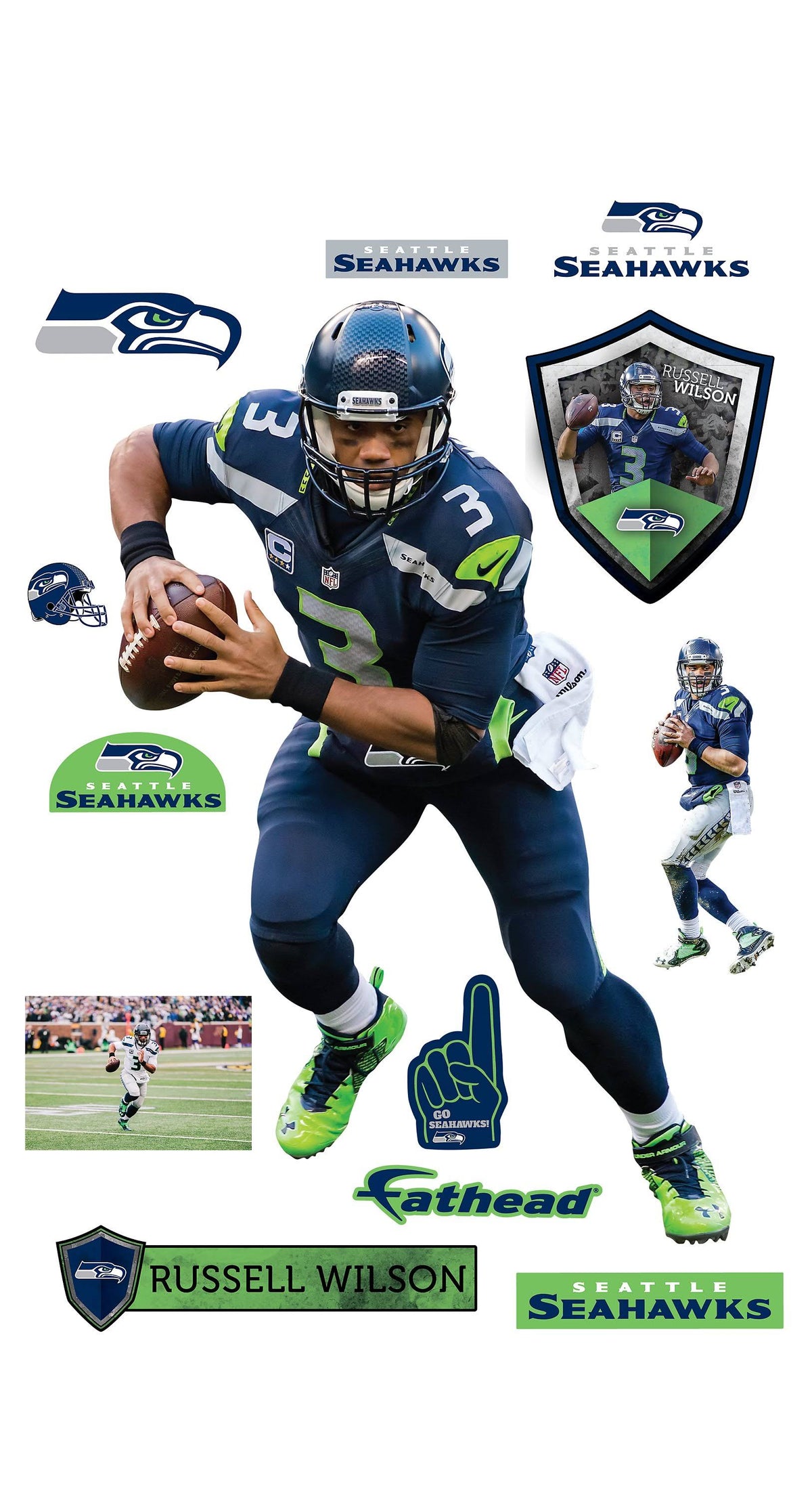 Officially Licensed NFL Removable Wall Decal R47851